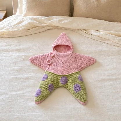 Crochet baby star suit